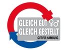 Logo des hamburgischen Gleichstellungsgesetzes